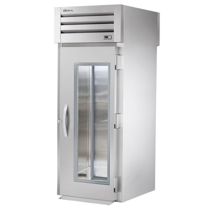 True Manufacturing STR1RRT-1G-1S-HC 35-Inch Roll-Thru 1-Section Refrigerator