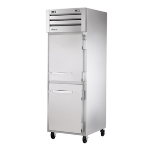 True STR1DTA-2HS-HC 27.5" Reach-In Solid Half Door Refrigerator/Freezer