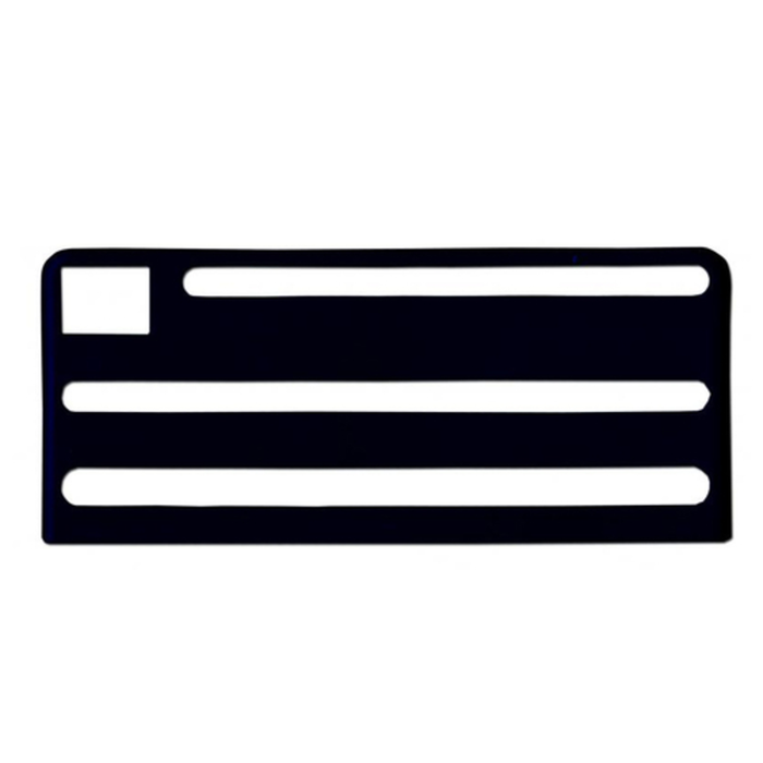 Omcan 17882 Replacement Black Insert for Knife Block Rack