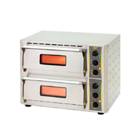 Equipex PZ-430D Countertop Electric Pizza Oven, Two 16-Inch Pizza Capacity