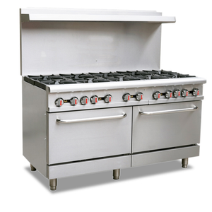 OMCAN 46127 60"W Commercial Liquid Propane Range 10 Burners