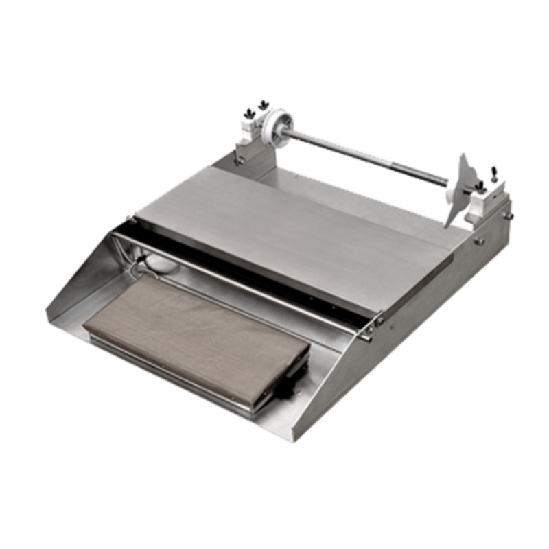 Étiquette alternative : Station d’emballage alimentaire commercial Omcan 24852 18 pouces à rouleau unique