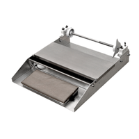 Étiquette alternative : Station d’emballage alimentaire commercial Omcan 24852 18 pouces à rouleau unique