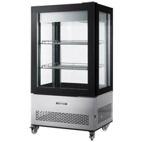 Omcan RS-CN-0350 Vitrine Réfrigérée en Verre de 33,46" de Large, 12,36 pi³