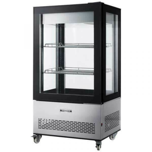 Omcan RS-CN-0350 Vitrine Réfrigérée en Verre de 33,46" de Large, 12,36 pi³