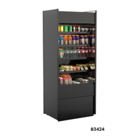Oasis B3424 34.5"W High Profile Open Front Remote Refrigerated Merchandiser
