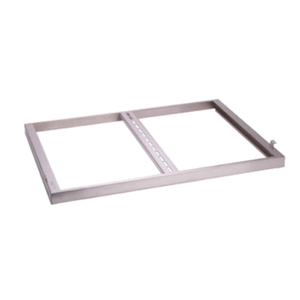 Antunes 002K853 4-Inch Pan Capacity Stainless Steel Adapter Frame