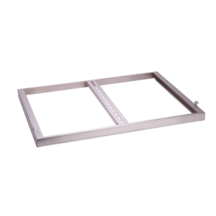 Antunes 002K853 4-Inch Pan Capacity Stainless Steel Adapter Frame