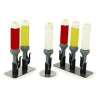Nemco 10960-3 Triple Portion Pump Kit with FIFO Bottles, 13"W
