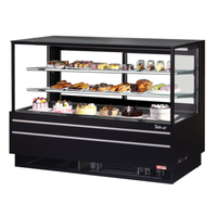 Turbo Air TCGB-72UF-W(B)-N 72-1/2"W Refrigerated Bakery Display Case