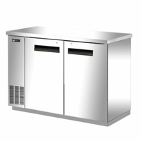 EFI CBBSDR2-48CC Armoire réfrigérée de bar arrière à deux sections de 48-7/8" de large