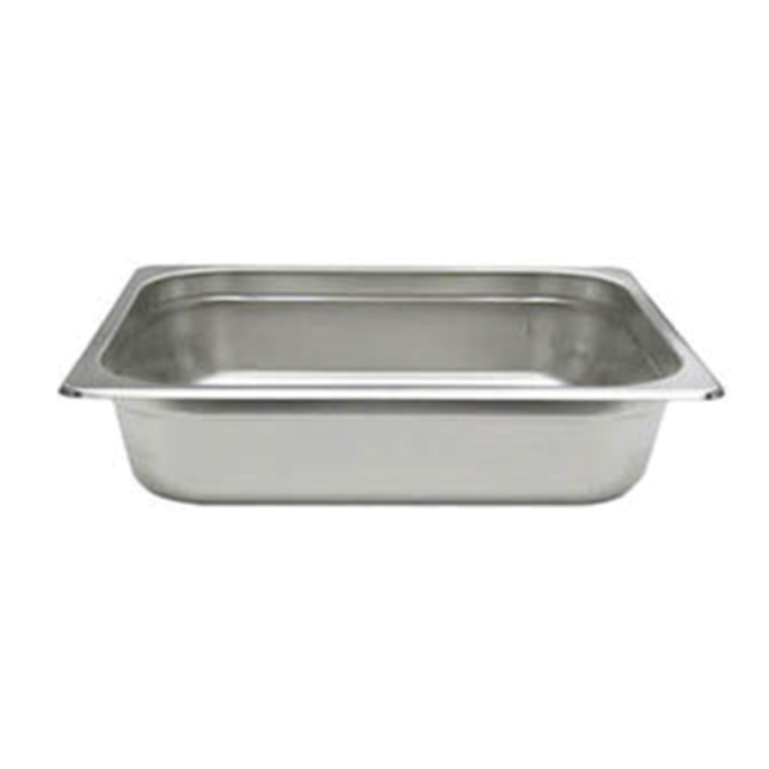 Nestwell 200Q2 Steam Table Pan 10-5/6"L x 6-5/16"W Stainless Steel