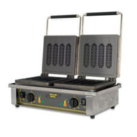 Roller Grill GED80 Double Waffle Baker 8 Waffles
