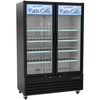 Versa Chill C2Z-54GDVCX 54" Deep Chill Two-Door Glass Merchandiser Refrigerator with Glass Doors and Shelving
