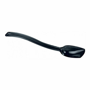 Omcan 80289 Solid Buffet Serving Spoon, Black Polycarbonate, NSF Certified
