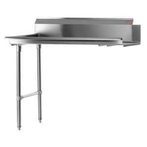 Rosko RO-CDT-4830-L 48" x 30" Clean Straight Dishtable Left