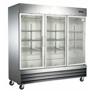 Réfrigérateur commercial à trois portes de 2,06 m (81 po) et 2,04 m³ (72 pi³) OMCAN 51028