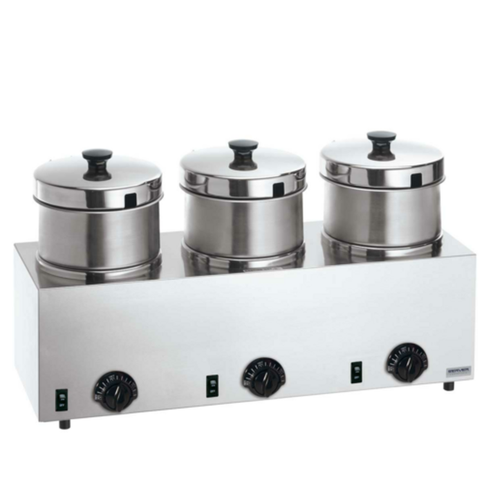 Server 85900 Triple FS-4 Plus 15 qt. Soup Warmer