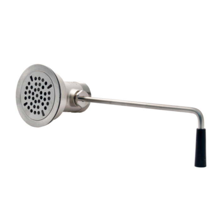 Winholt WS-RLWV-ST Rotary Lever Drain Valve with Flat Strainer Waste