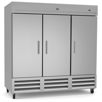 Kelvinator KCHRI81R3DR 81"W Three-Section Reach-In Refrigerator