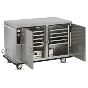 FWE TS-1826-14 54"W Mobile Insulated Heated Transport Holding Cabinet