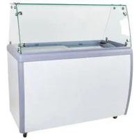 AFE DC-360 Dipping Cabinet Ice Cream Freezer with Sneezeguard