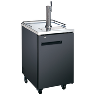 U-Star USBD-2428 23.5" Single Tap Draft Beer Cooler Dispenser