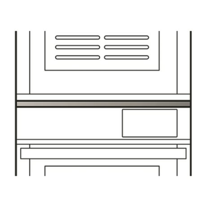 Unox XWEQT-00HS-E 2-Oven Capacity Stacking Kit For EVEREO And SPEED.Pro