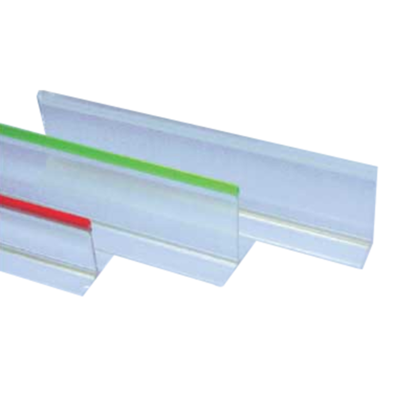 Clear Merchandising Divider For Display Cases, 30 Inch Options, Perfect For Organizing Product Lanes