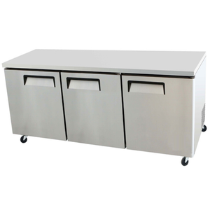 EFI Sales CUDR3-72VC 72.7 Inch Solid 3-Door Undercounter Refrigerator