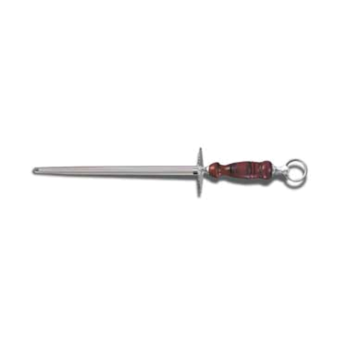 Victorinox 7.8991.23 12" Regular Cut Round Wood Handle Sharpening Steel