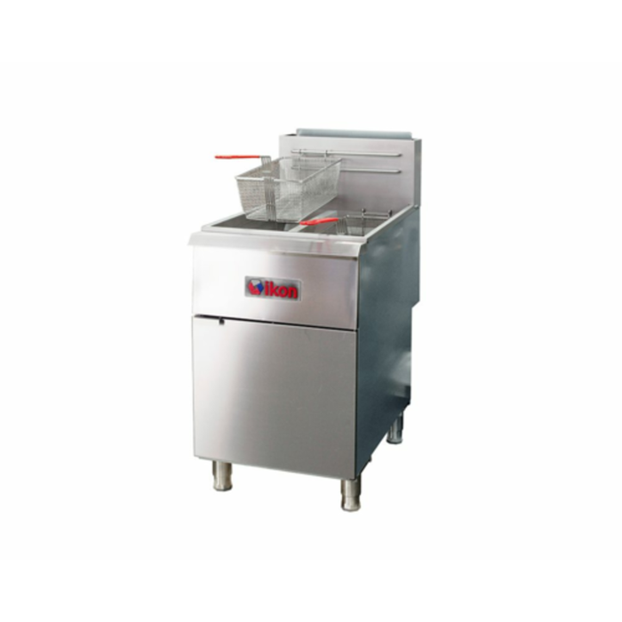 IKON IGF-40/40-NG 80 lbs 20.9"W Split Pot Gas Fryer