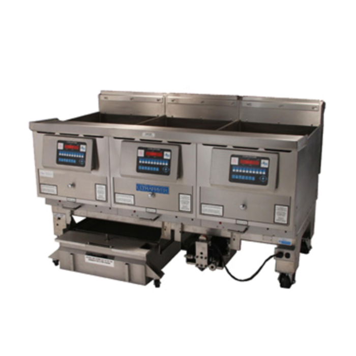 Ultrafryer B-P20-18-3-UC 70-110 lb. 3-Vat Gas Fryer System