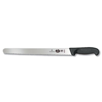 Victorinox 5.4233.30 Fibrox Pro 12 Inch Serrated Slicer Knife