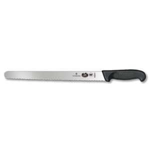 Victorinox 5.4233.30 Fibrox Pro 12 Inch Serrated Slicer Knife