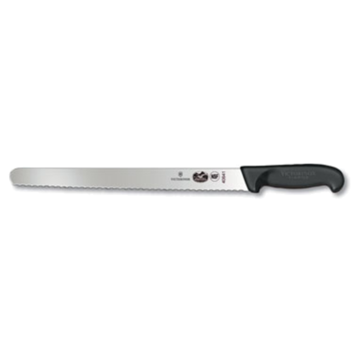 Victorinox 5.4233.30 Fibrox Pro 12 Inch Serrated Slicer Knife