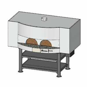 Marra Forni MS83-31W 83" x 31" Square Wood Fired Oven
