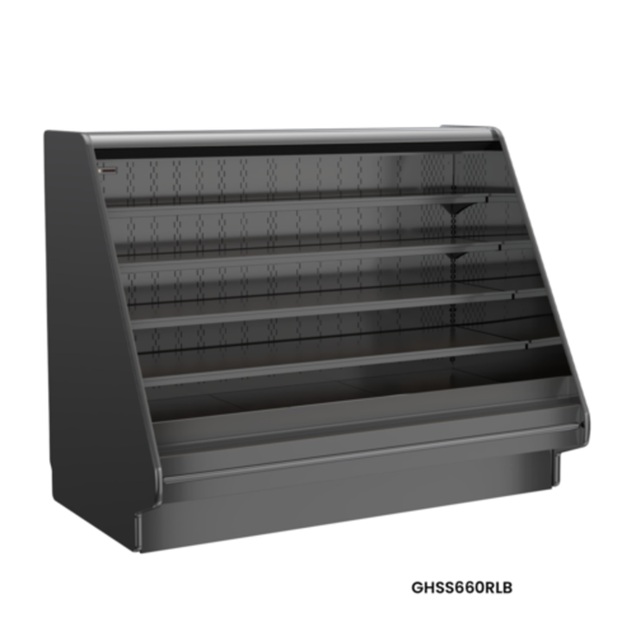 Structural Concepts GHSS460RLB 51"W Fusion Refrigerated Self-Serve Display Case