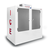 Leer TD120UASP 72-Inch Outdoor Auto Defrost Ice Merchandiser Model 120