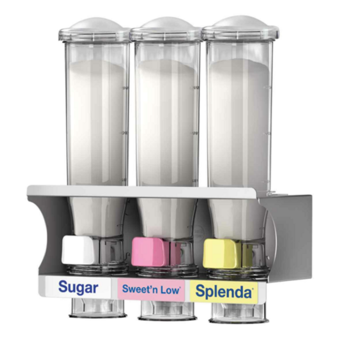 Server 80103 SweetStation Triple 24 oz. Dry Product Dispenser