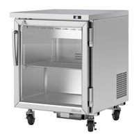 Réfrigérateur de comptoir Turbo Air PUR-28-G-N série PRO, 69,85 cm de large