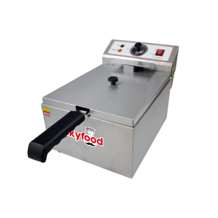 Skyfood FE-10-N 10 lb. Capacity Electric Countertop Single Pot Fryer