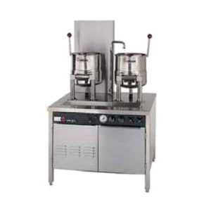 Groen 142843 54" Electric Kettle Cabinet Assembly (3) 20 Qt