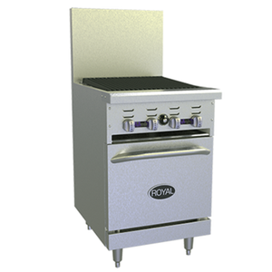 Royal RR-24RB-120 24" Gas Radiant Broiler Restaurant Range