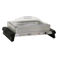 Cadco WTBS-12P 13-7/8" x 14" Single Buffet Server Warmer