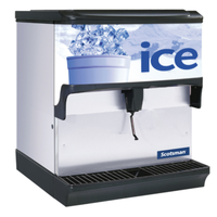 Distributeur de glaçons de comptoir Scotsman IOD200-1 de 30 po de largeur, capacité de 200 lb