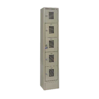 Winholt WL-55 12" x 12" Five Tier Single Column Vented Locker
