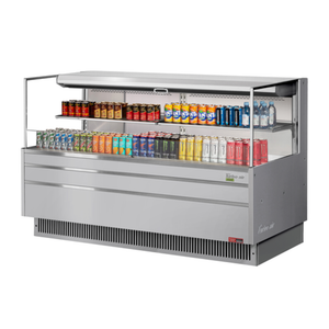 Turbo Air TOM-72L-UF-S-2S-N 70-3/4"W Open Display Merchandiser