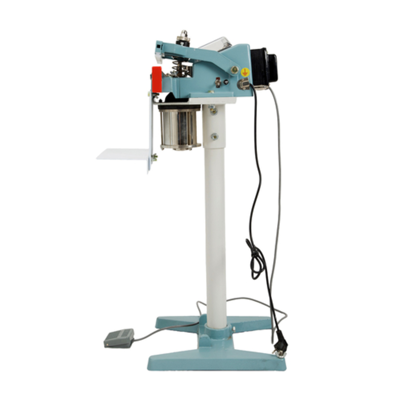 ATMOVAC KS-FS600 Freestanding Impulse Sealer With Foot Pedal Side View, Designed For High-Volume Packaging Operations.