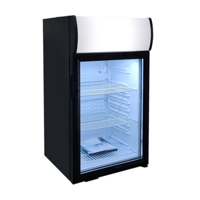 EFI Sales C1-68GDCT 13.8-Inch Countertop Display Refrigerator